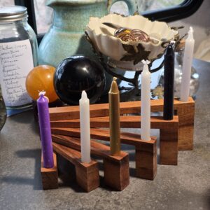 Folding Candlestick Holder