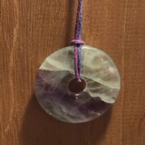 Rainbow Fluorite Necklace Necklace
