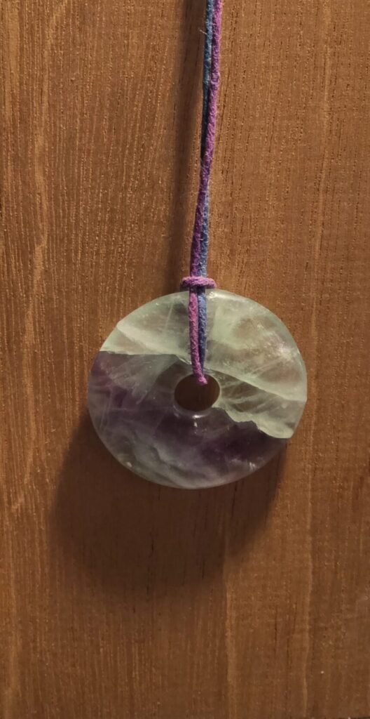 Rainbow Fluorite Necklace Necklace